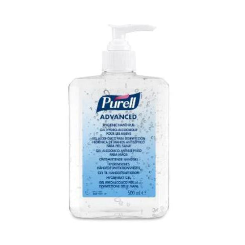 Hånddesinfektion Purell Advanced Gel 500 Ml I Pumpeflaske